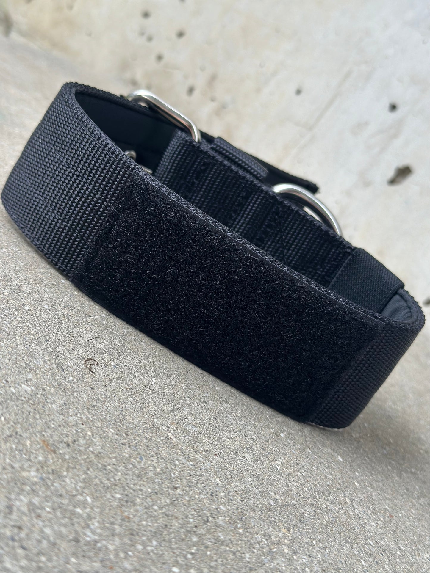 Collare per cani basic di alta qualità verde neon taglia S