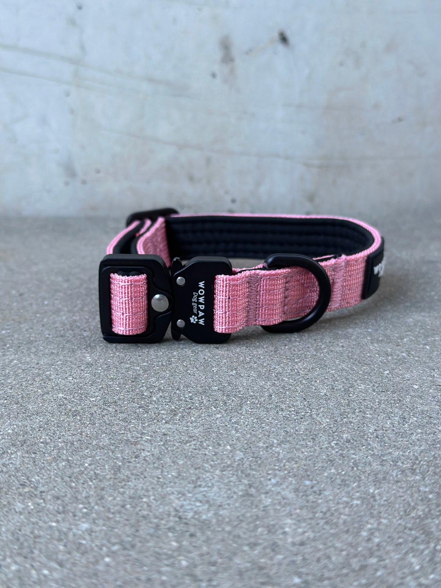 Obroża taktyczna dla psa ULTRA LIGHT Pink XXS