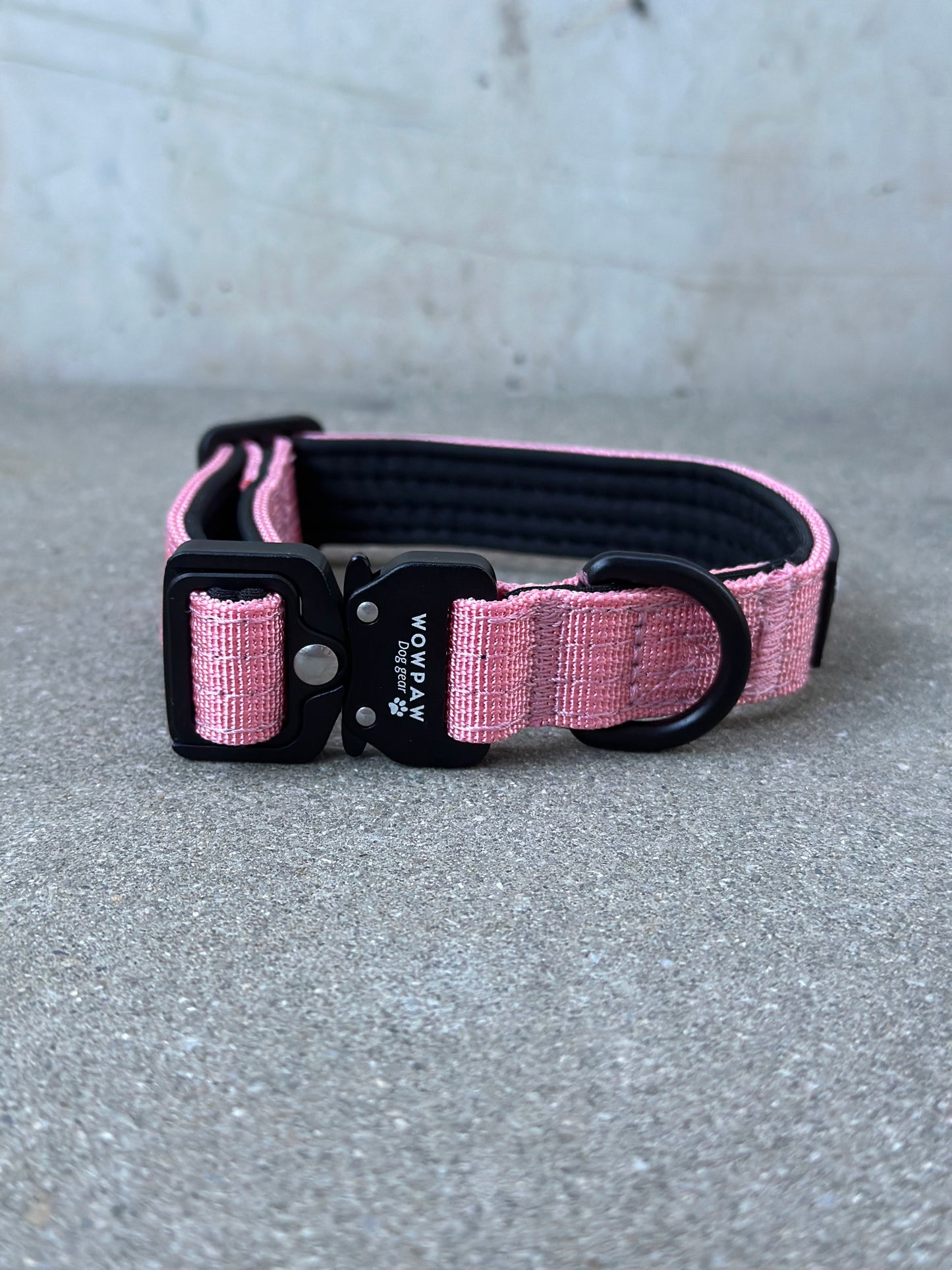 Obroża taktyczna dla psa ULTRA LIGHT Pink XXS