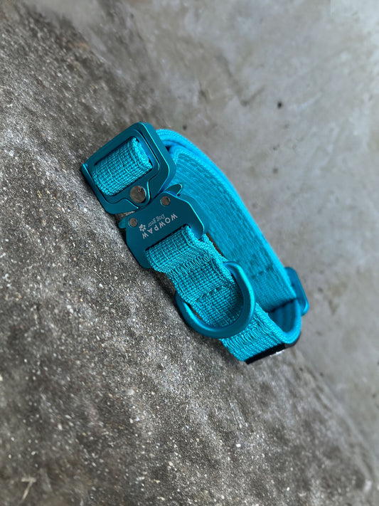 Obroża taktyczna dla psa ULTRA LIGHT Light Blue Edition XXS