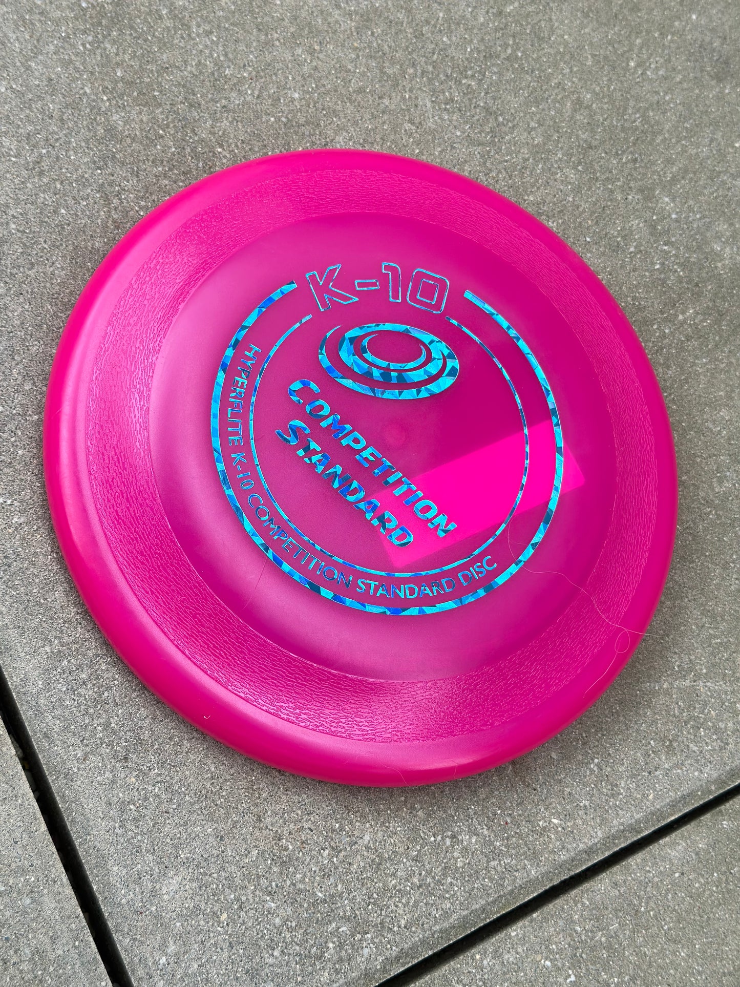 HYPERFLITE K10 COMPETITION STANDARD DOG FRISBEE