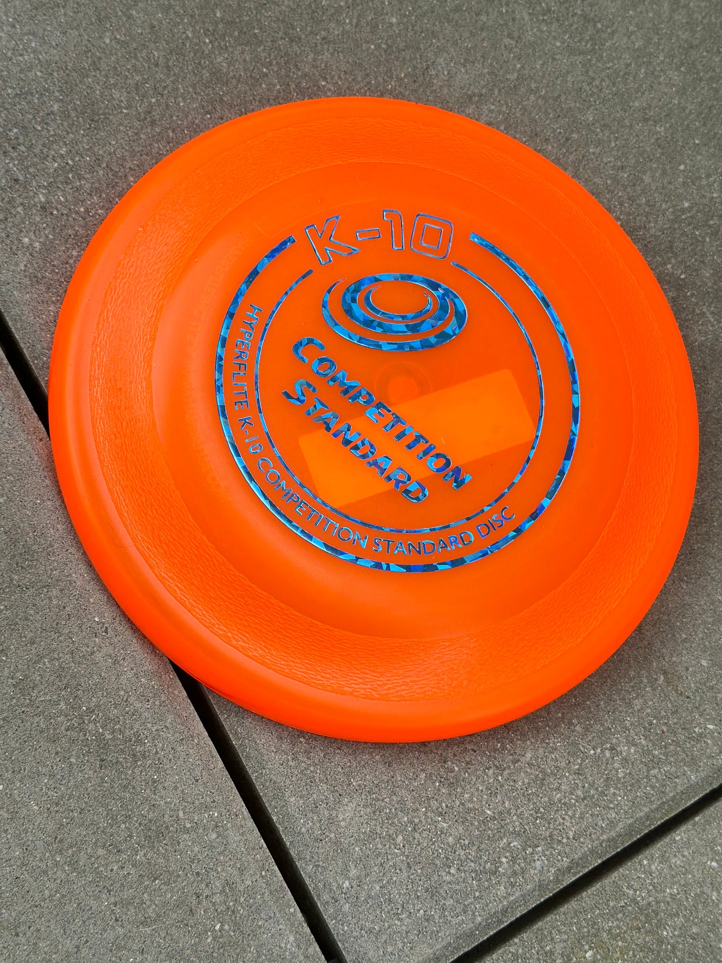HYPERFLITE K10 COMPETITION STANDARD DOG FRISBEE