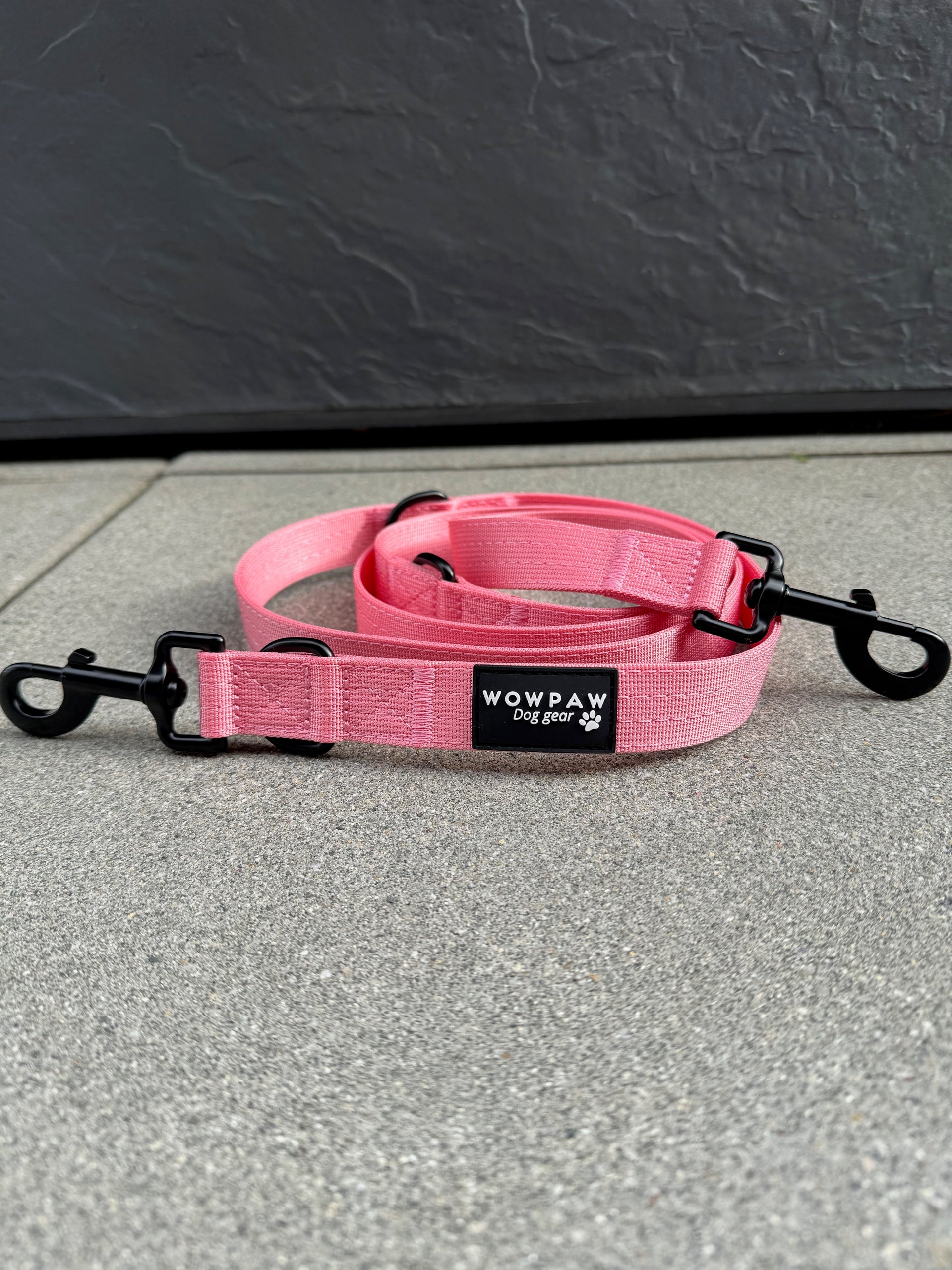 Standard Hundeleine M verstellbar Lnge 2m Rosa  Wowpaw Online Shop