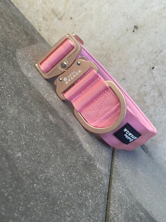 Obroża dla psa LED ULTRA LIGHT Pink Edition rozmiar S 