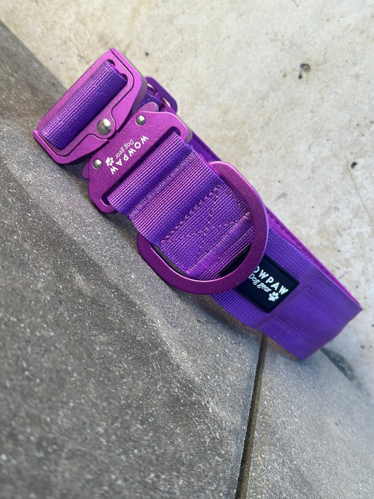 Obroża dla psa LED ULTRA LIGHT Purple Edition rozmiar M 