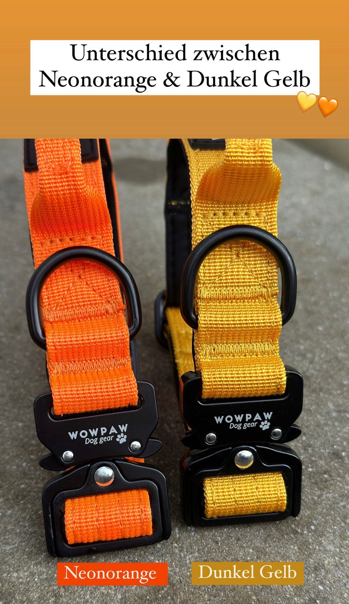 Wysokiej jakości taktyczna obroża dla psa XS 2,5 cm ciemnożółta