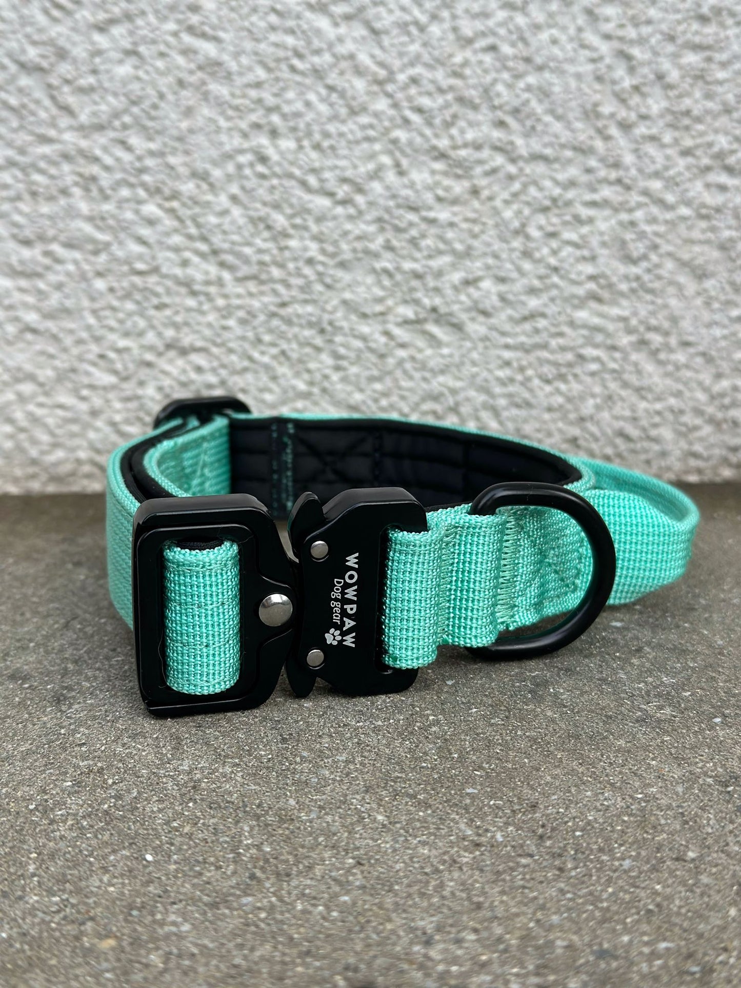 Wysokiej jakości taktyczna obroża dla psa XS 2,5 cm Mięta